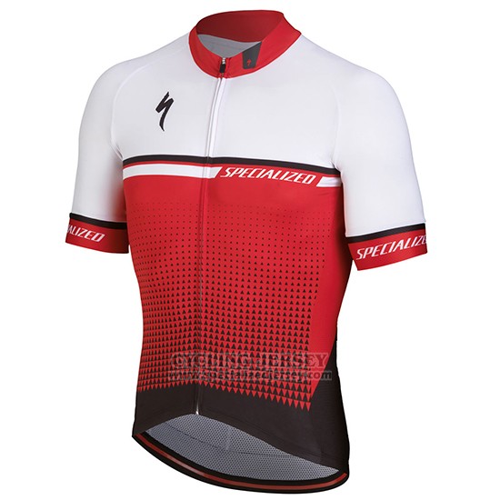 Men's Specialized SL Expert Cycling Jersey Bib Short 2018 White Red